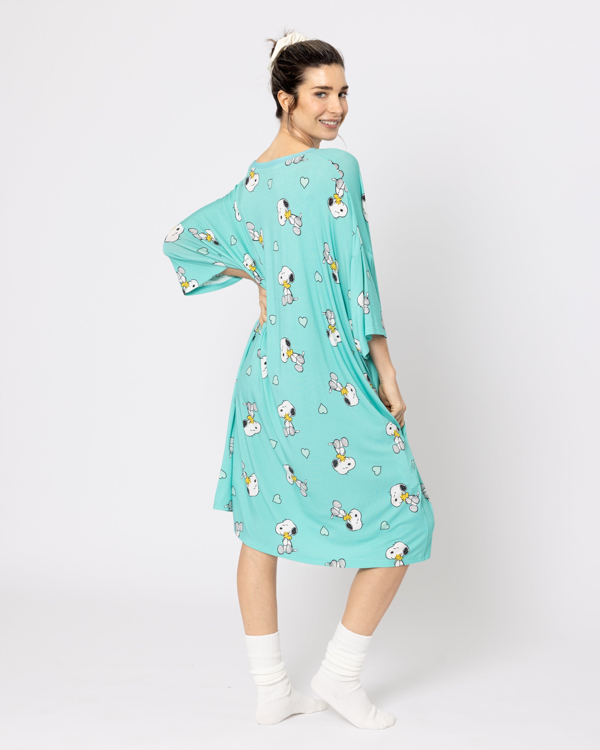 Snuggz Snoopy Oversized Bamboo Sleep Tee