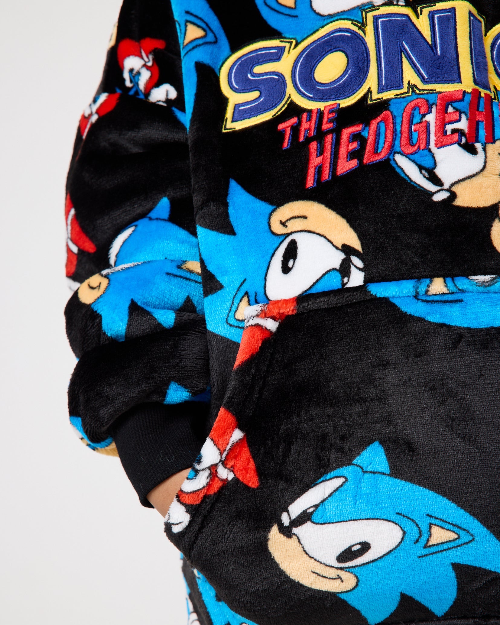 Snuggz Kids Original Sonic Hooded Blanket