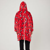 Snuggz Lite Adult Spiderman Hooded Blanket