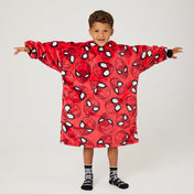 Snuggz Lite Kids Spiderman Hooded Blanket