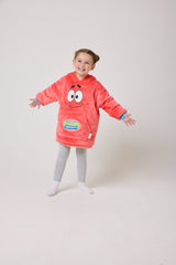 Snuggz Adult Original SpongeBob Reversible Hooded Blanket