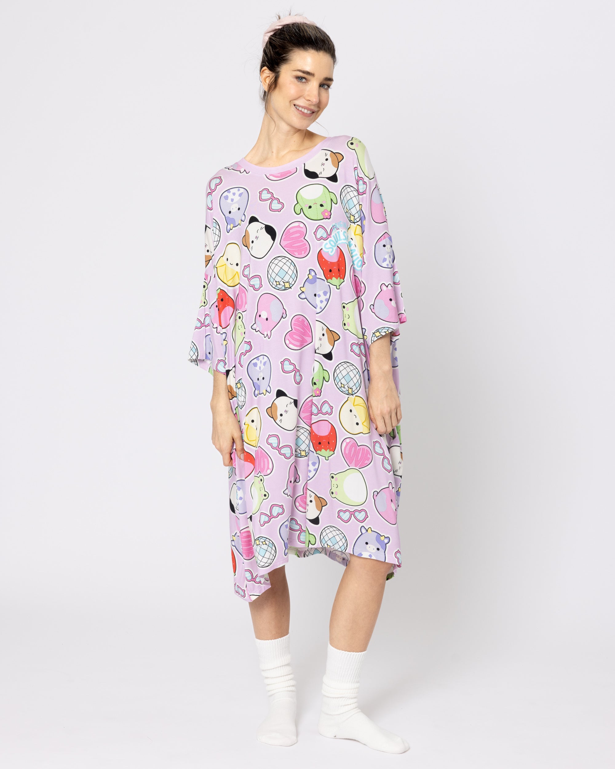 Snuggz Squishmallows Oversized Bamboo Sleep Tee