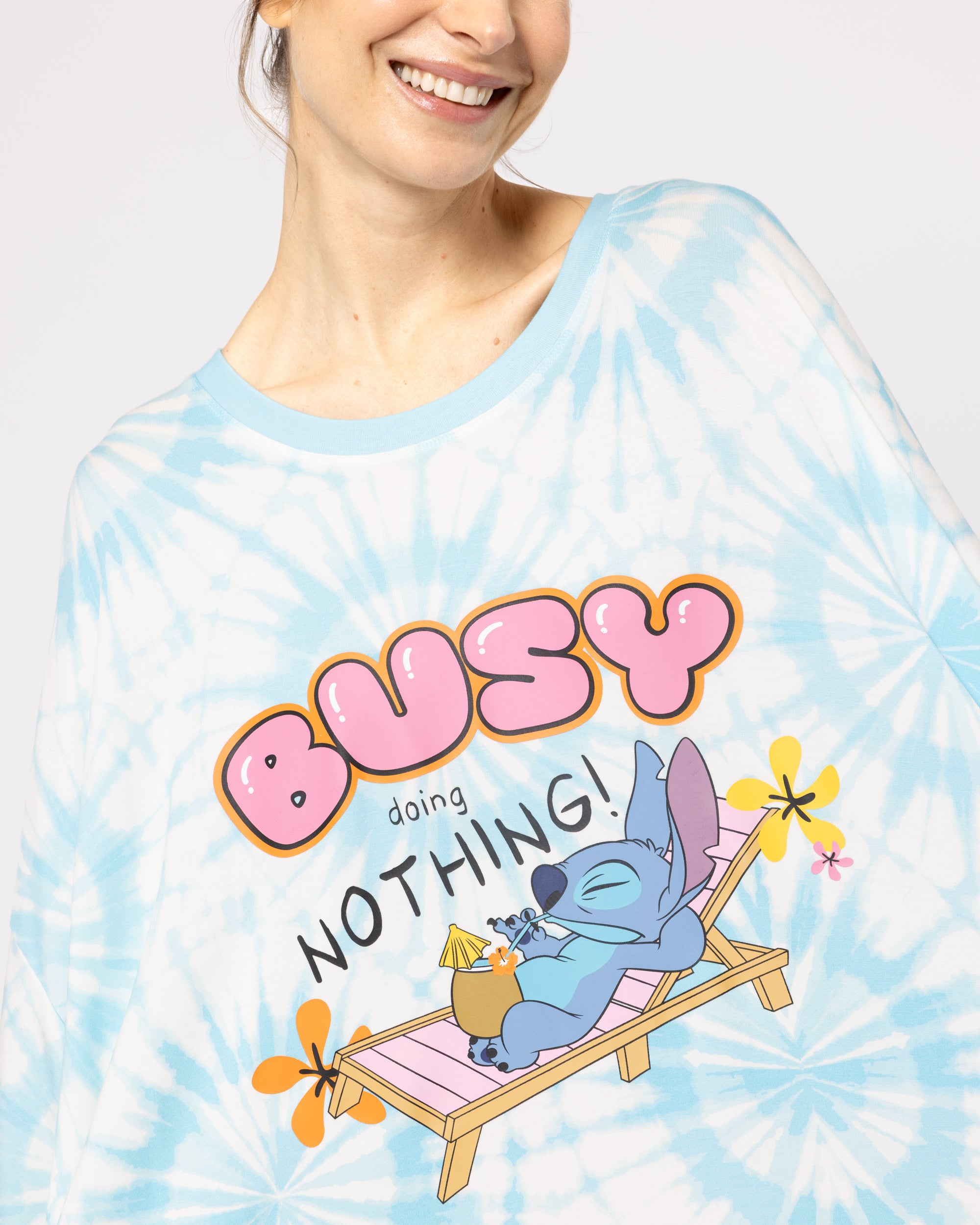 Snuggz Stitch Oversized Bamboo Sleep Tee