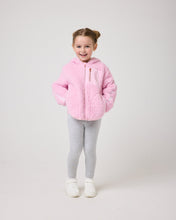 Snuggz Girls Pink Borg Zip-Through Jacket