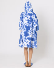 Snuggz Adults Unisex Tie Dye Towelling Beach Poncho