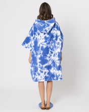 Snuggz Adults Unisex Tie Dye Towelling Beach Poncho