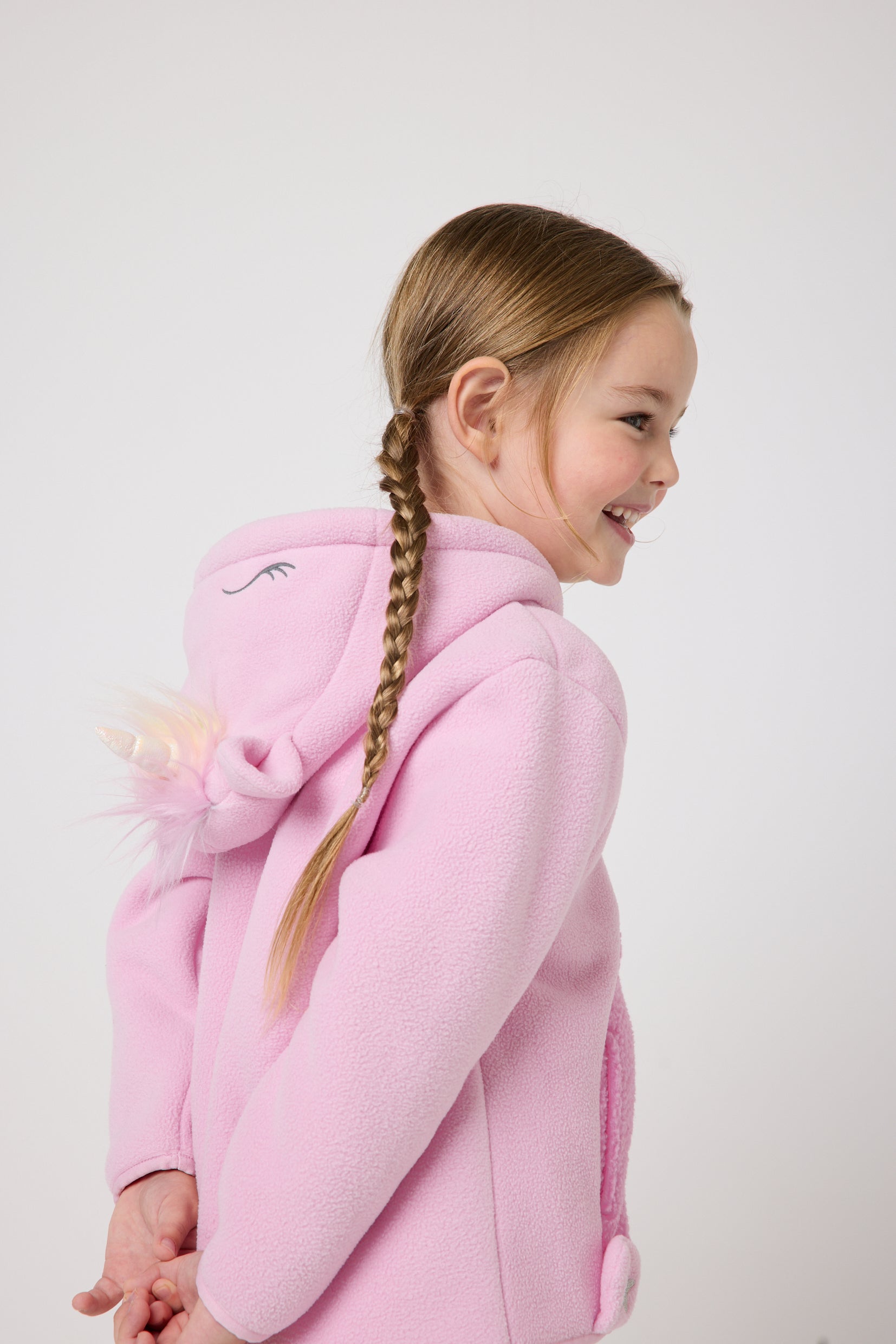 Snuggz Kids Unicorn Zip Fleece Jacket