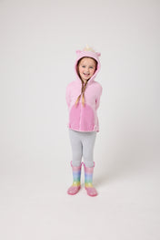 Snuggz Kids Unicorn Zip Fleece Jacket