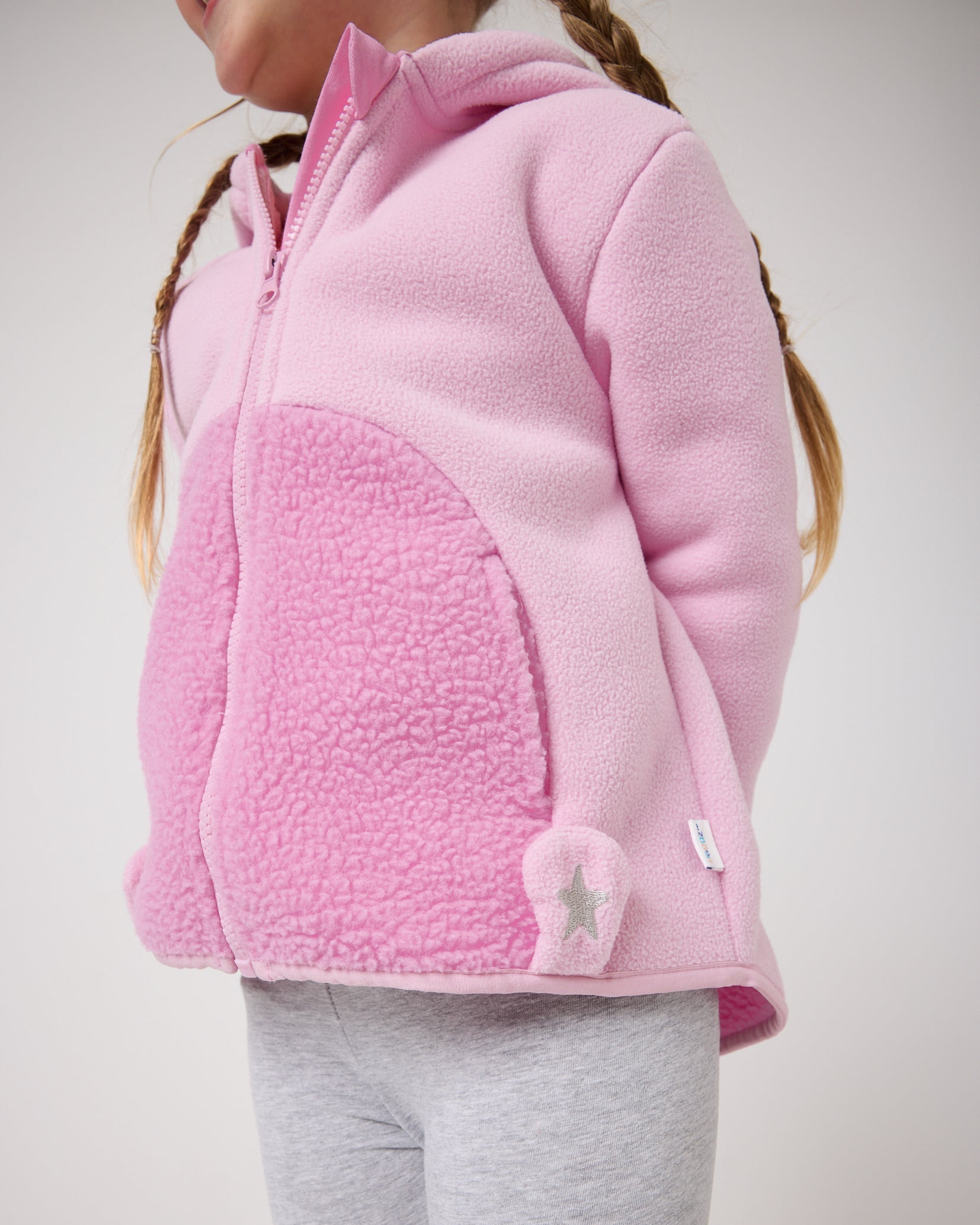 Snuggz Kids Unicorn Zip Fleece Jacket
