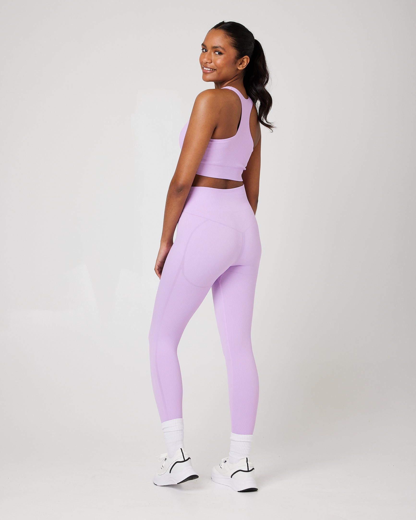 SnuggzFit Seamless Activewear Set with High-Waisted Legging