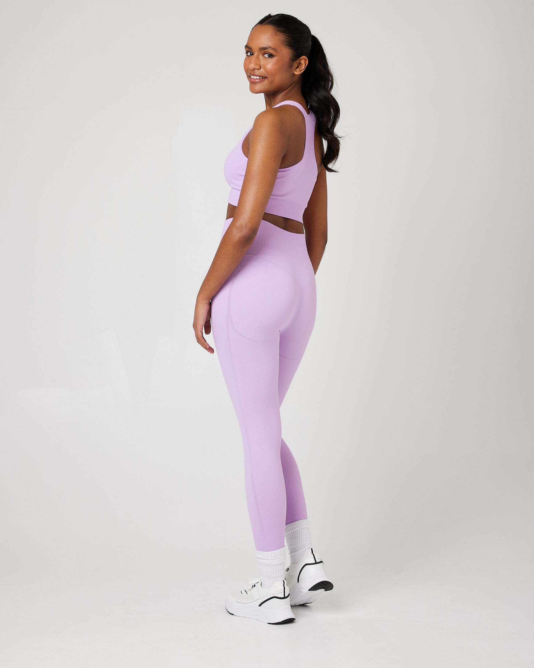 SnuggzFit Seamless Activewear Set with High-Waisted Legging