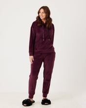 Snuggz Women Mulberry Velour Loungewear Set