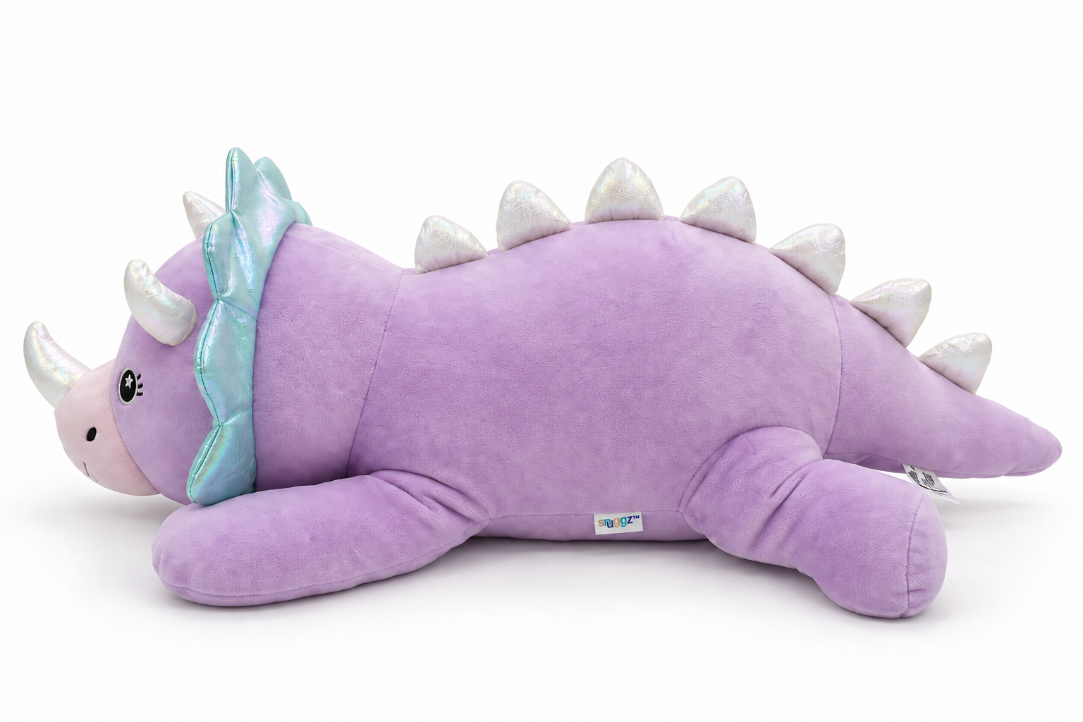 Snuggz Girl Dinosaur Weighted Plush Toy