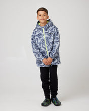 Snuggz Kids Grey Neon Rain Jacket