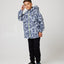 Snuggz Kids Grey Neon Rain Jacket