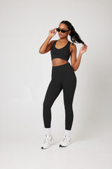 SnuggzFit Seamless Activewear Set with High-Waisted Legging