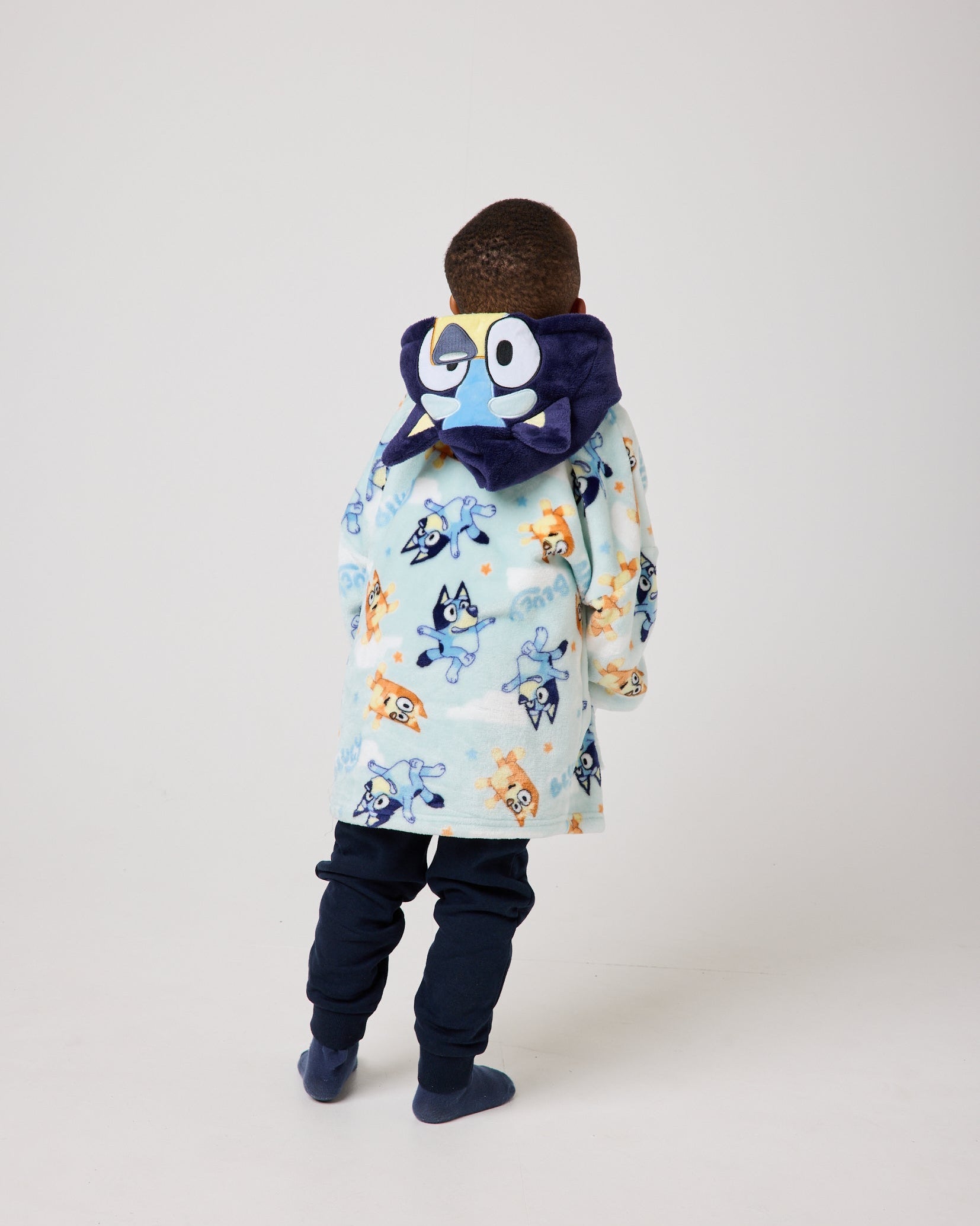 Snuggz Lite Kids Bluey Hooded Blanket