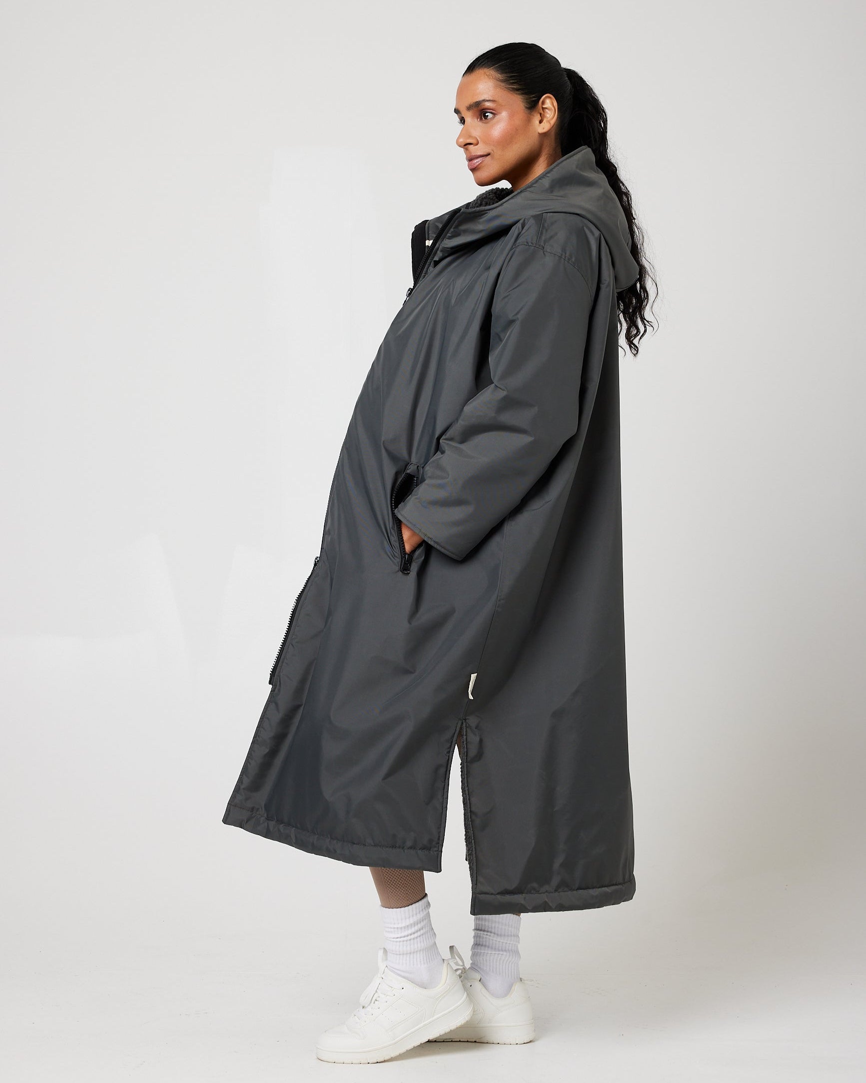 Snuggz Robe Snuggz Lady Charcoal Adult Changing Robe