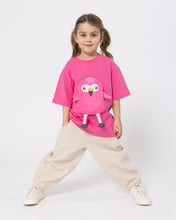Snuggz Girls Flamingo Zip Pocket Pal T-Shirt