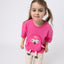 Snuggz Girls Flamingo Zip Pocket Pal T-Shirt