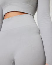 SnuggzFit Sculpt Seamless Set - Long Sleeve Crop and High-Waisted Leggings
