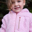 Snuggz Girls Pink Borg Zip-Through Jacket