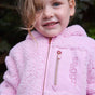 Snuggz Girls Pink Borg Zip-Through Jacket