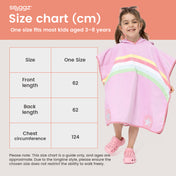 Snuggz Unicorn Towelling Beach Poncho With Swim Bag