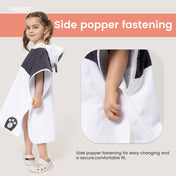 Snuggz Panda Towelling Beach Poncho With Swim Bag