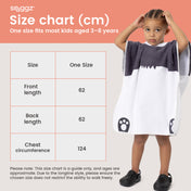Snuggz Panda Towelling Beach Poncho With Swim Bag