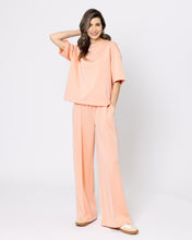 Snuggz Premium Peach Boxy T-Shirt