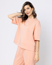 Snuggz Premium Peach Boxy T-Shirt
