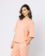 Snuggz Premium Peach Boxy T-Shirt