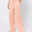 Snuggz Premium Peach Scuba Wide Leg Joggers