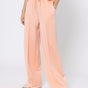 Snuggz Premium Peach Scuba Wide Leg Joggers