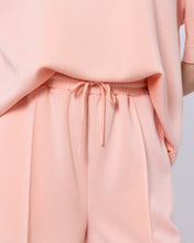 Snuggz Premium Peach Scuba Wide Leg Joggers
