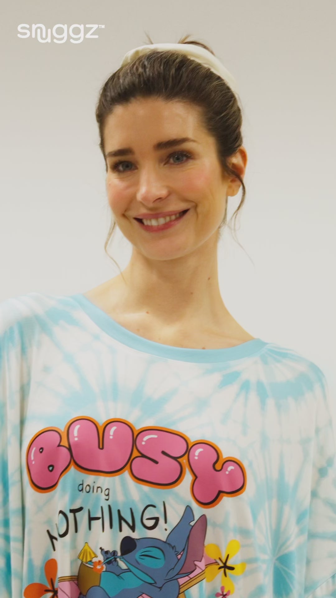 Snuggz Stitch Oversized Bamboo Sleep Tee