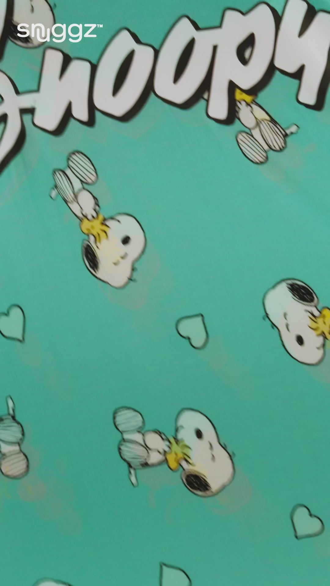 Snuggz Snoopy Oversized Bamboo Sleep Tee