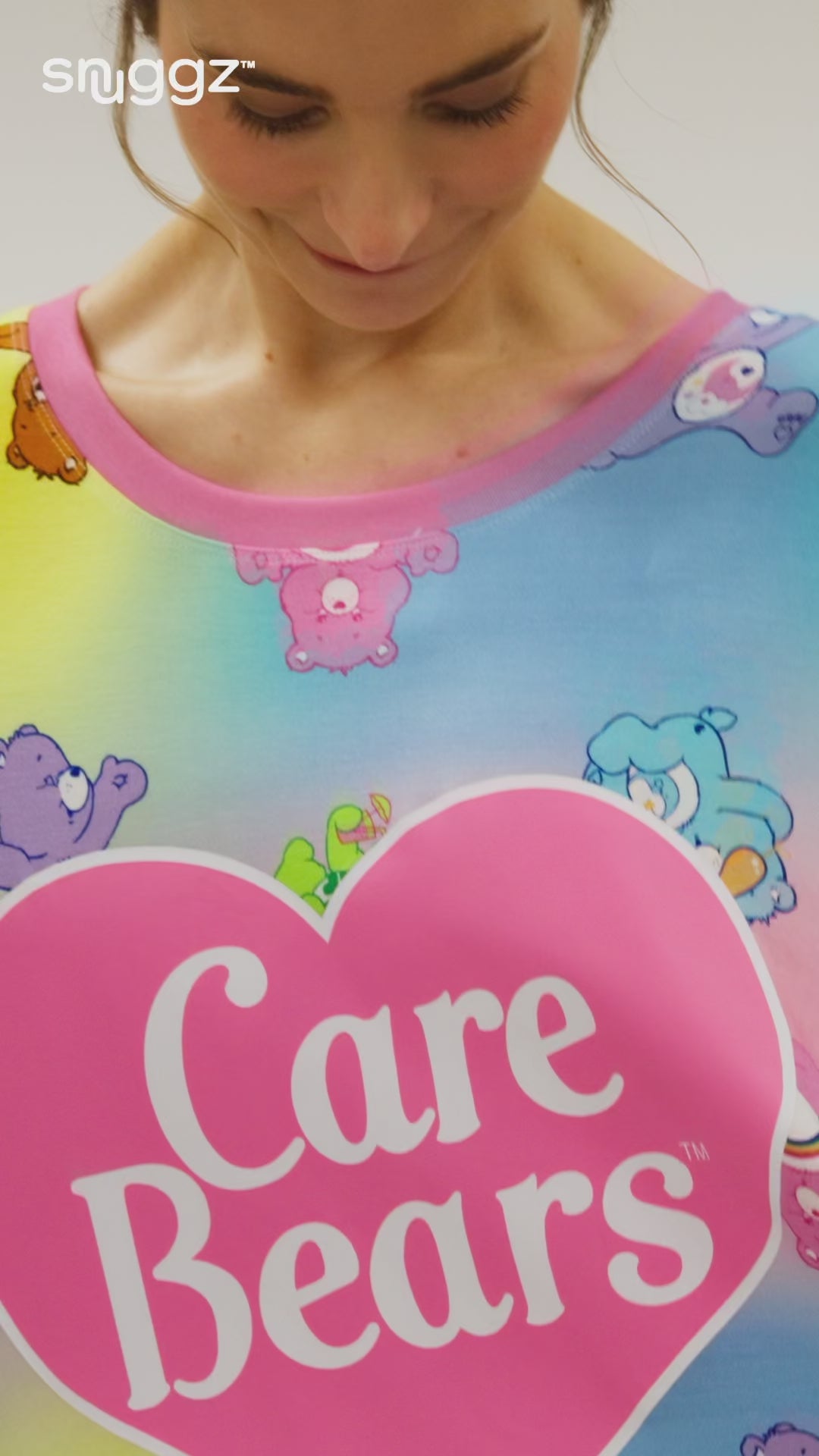 Snuggz Care Bears Oversized Bamboo Sleep Tee