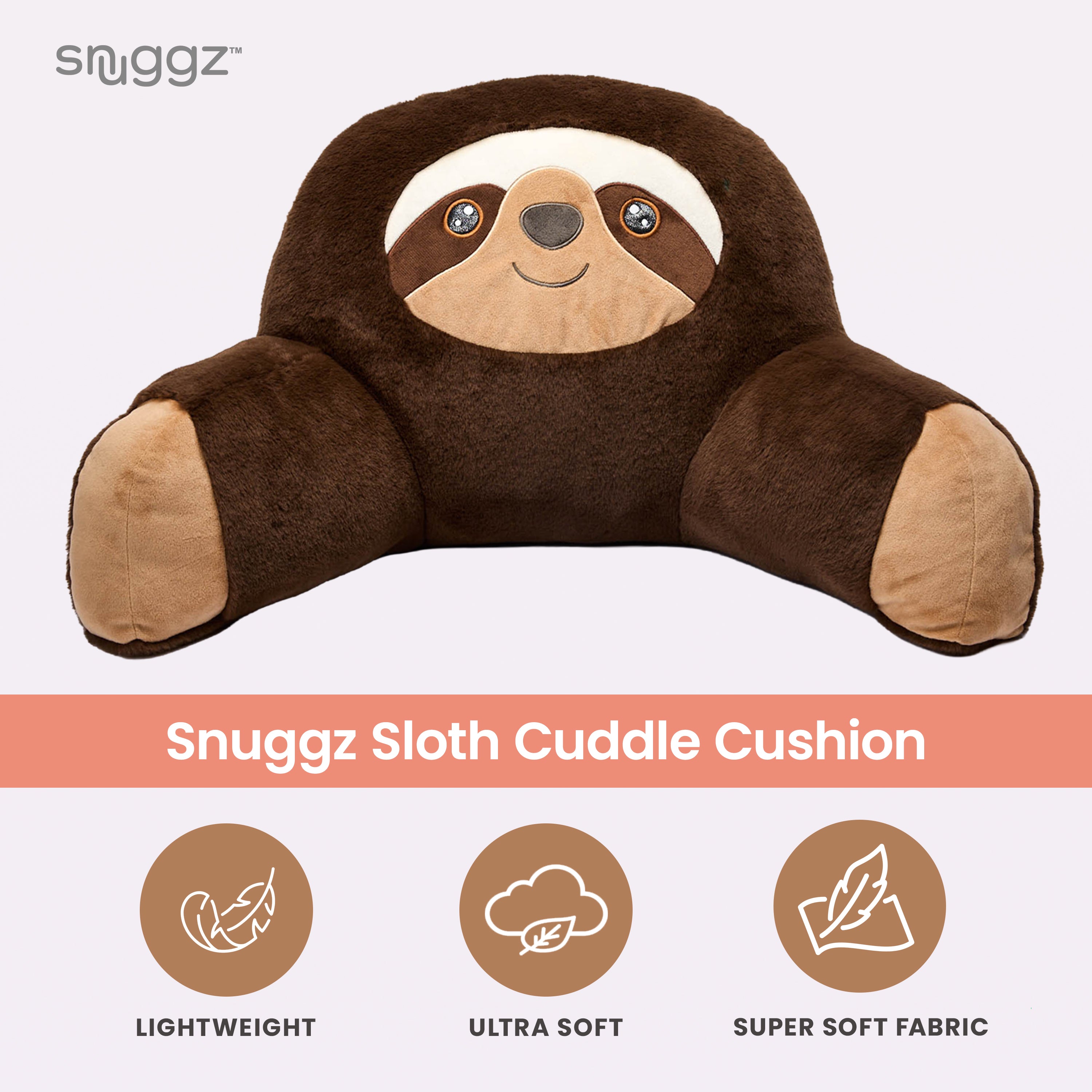 Snuggz Sloth Cuddle Cushion