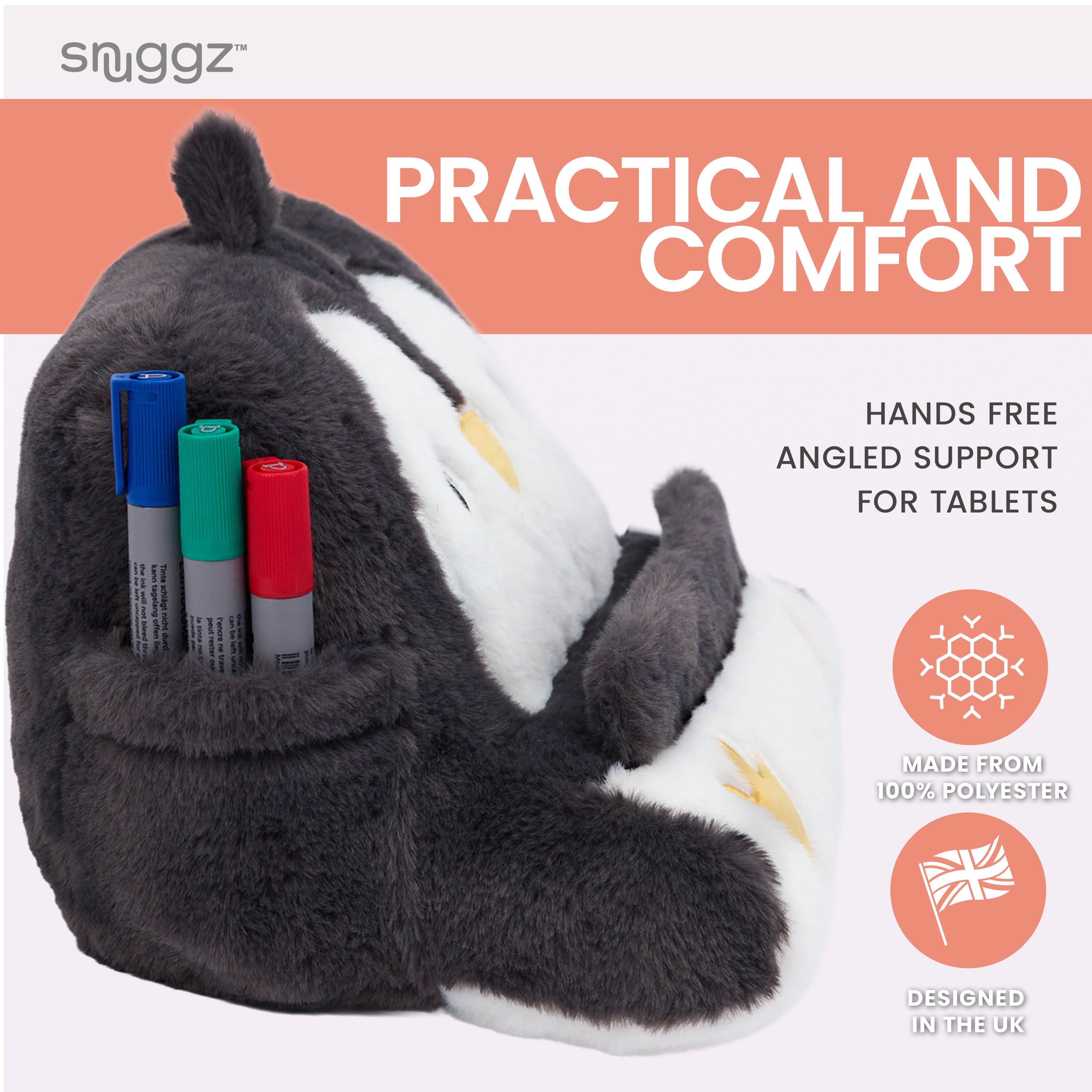 Snuggz Penguin Tablet Holder