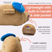 Snuggz Croissant Cuddle Cushion
