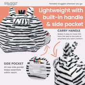 Snuggz Zebra Cuddle Cushion
