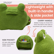 Snuggz Frog Cuddle Cushion