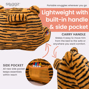 Snuggz Tiger Cuddle Cushion