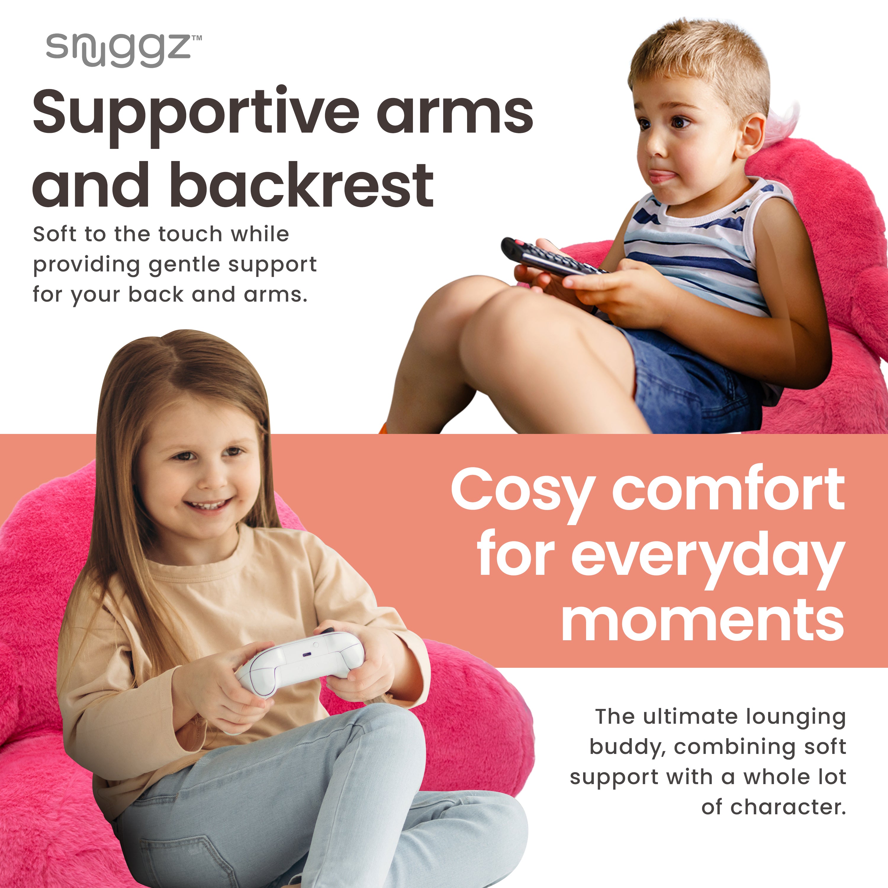 Snuggz Flamingo Cuddle Cushion