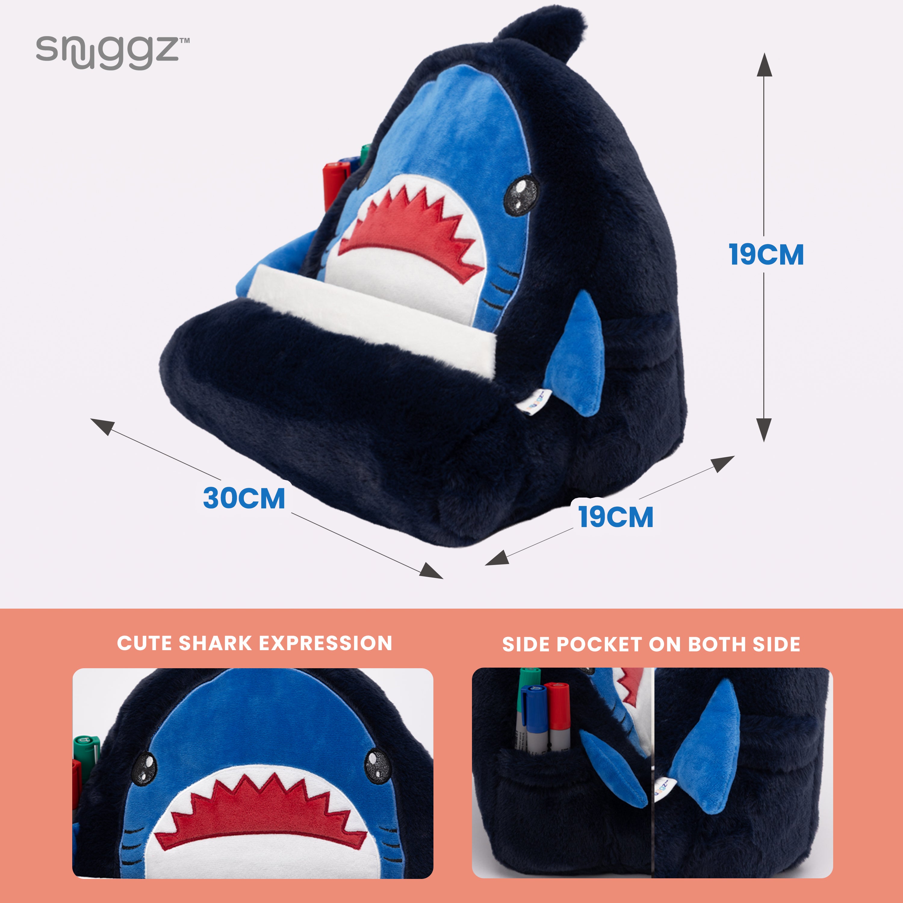 Snuggz Shark Tablet Holder