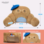 Snuggz Croissant Cuddle Cushion