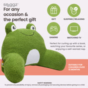 Snuggz Frog Cuddle Cushion