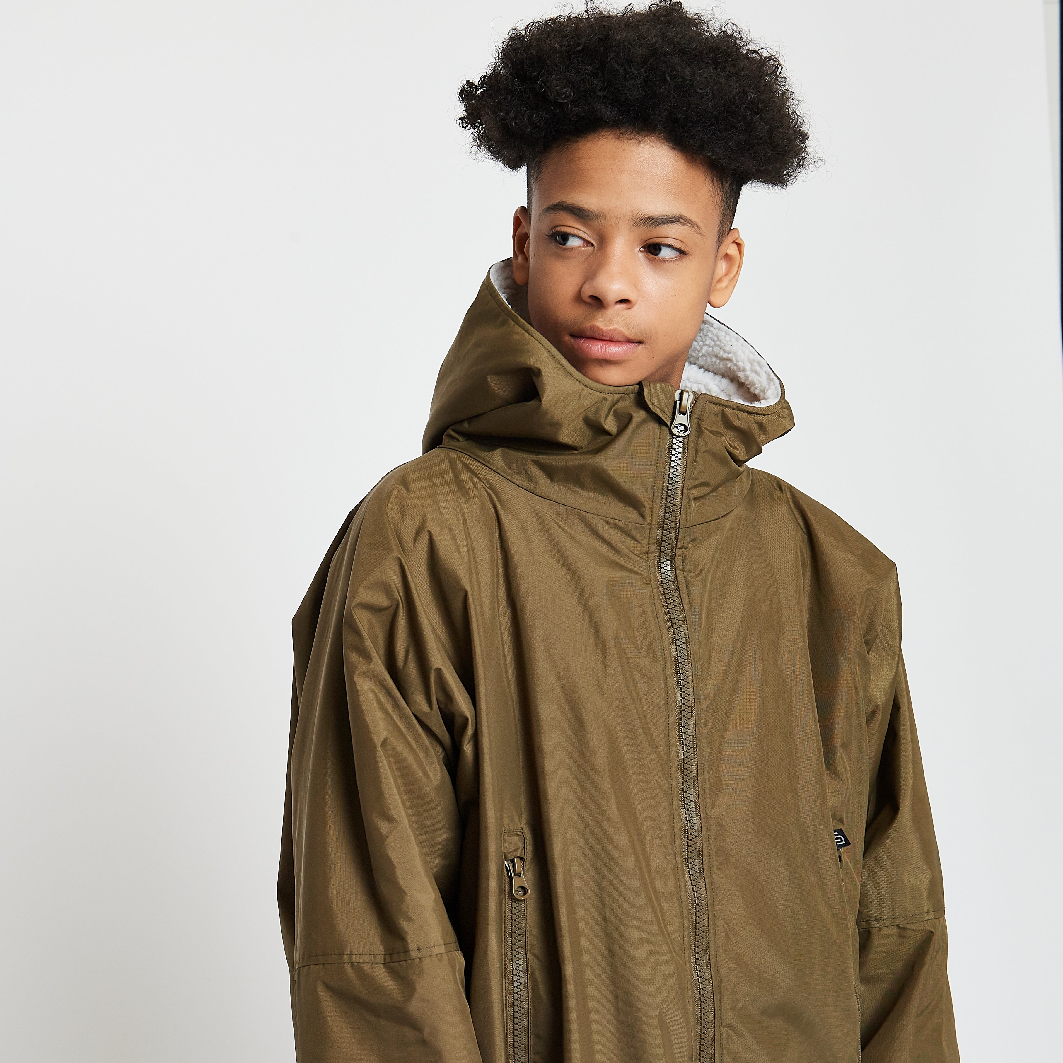 Snuggz Kids Khaki Changing Robe Parka